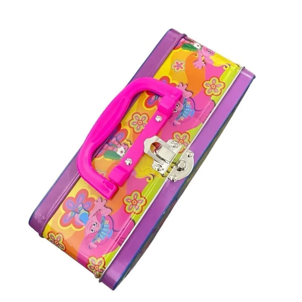 Trolls Band Together Metal Lunchbox w/ 24-Piece Puzzle Viva & Poppy Collectible